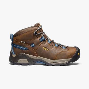 KEEN Detroit XT Waterproof - Hnede Pracovne Cizmy Panske, K0236SK